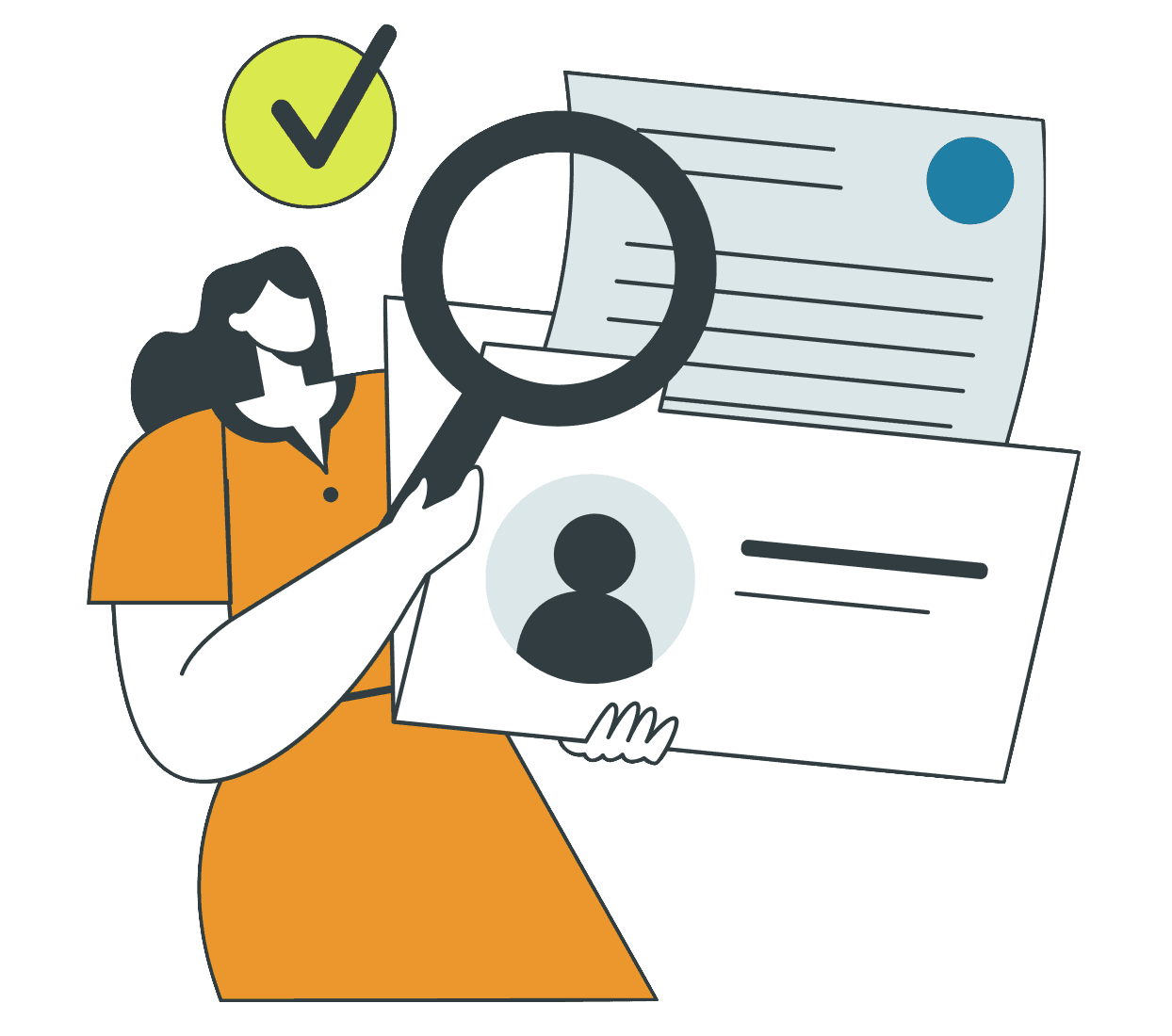 Reviewing candidates